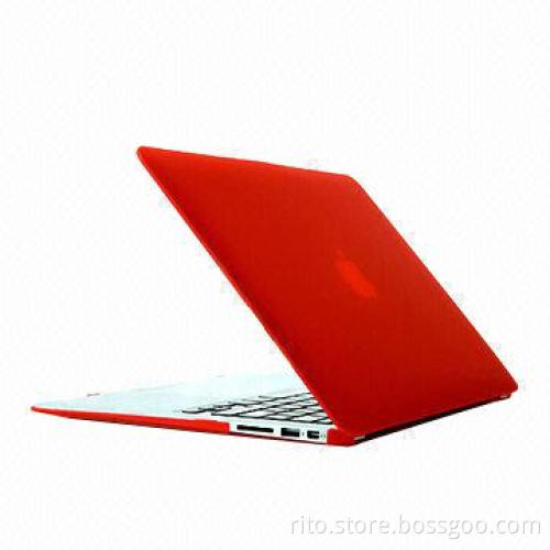 Red Color Silicone Matte Hard Case for 15-inch New Launched MacBook Pro with Retina, 2013 Model